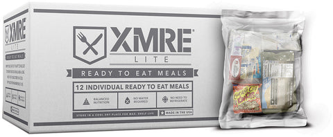 XMRE LITE 12 READY TO EAT MEALS