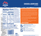 CHICKEN & DUMPLINGS CLEAN LABEL