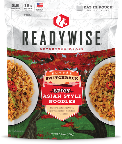 ReadyWise 6 CT Case Switchback Spicy Asian Style Noodles