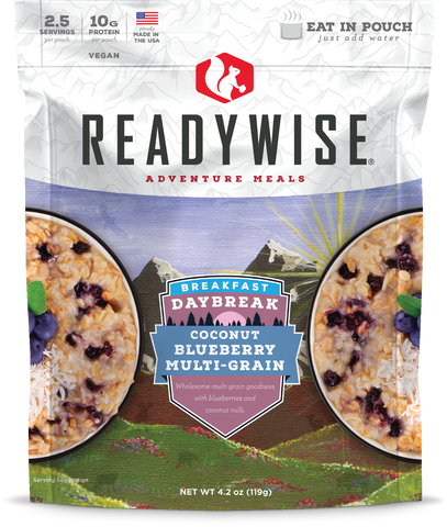 ReadyWise 6 CT Case Daybreak Coconut Blueberry Multi-grain