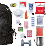 ReadyWise 64 Piece Survival Back Pack (Black)